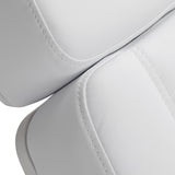 Azzurro Lux 4m white cosmetic chair with cradle - BVShop