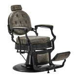 Barber chair President Old Leather Green - BVShop