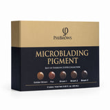 PhiBrows SUPER Microblading Pigment Collection 5x5ml — SUPER pigment collection closed box