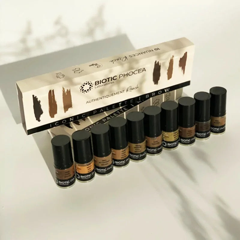Biotic Phocea Airless Line ICONIC Brow Palette 10x5ml - BVShop