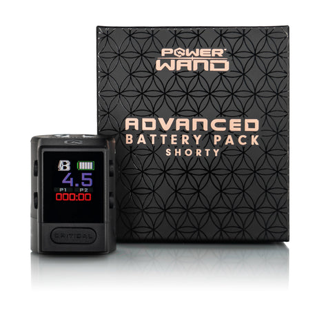 Bishop x Critical Advanced Shorty Battery Pack and Power Wand retail packaging