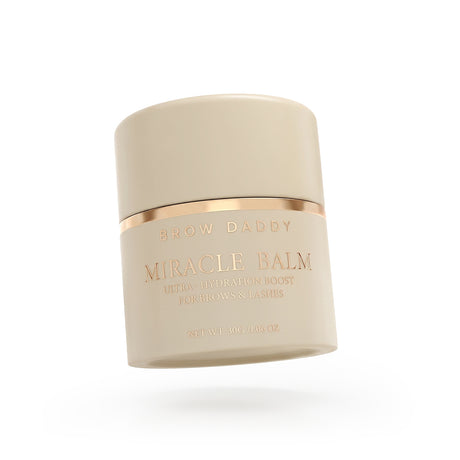 Brow Daddy Miracle Balm 30g twist-to-dispense jar packaging