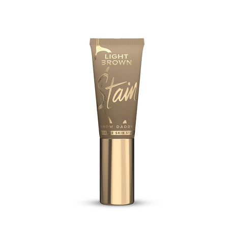 Brow Daddy StainMe Light Brown ready-to-use professional brow skin stain tube