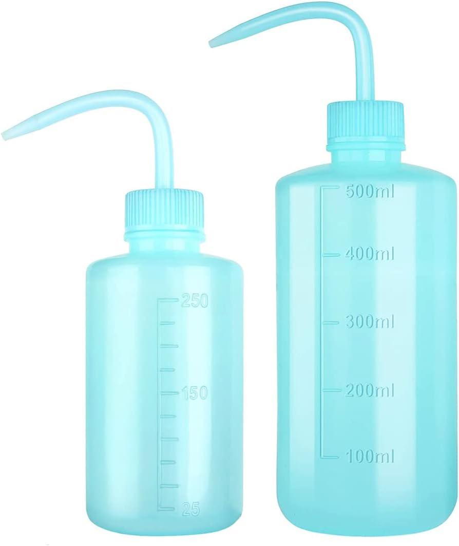Blue Plastic Wash Bottle 250/500ml - BVShop