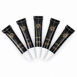 PhiBrows SUPER Microblading Pigment Collection 5x5ml — five SUPER pigment tubes arranged as a fan