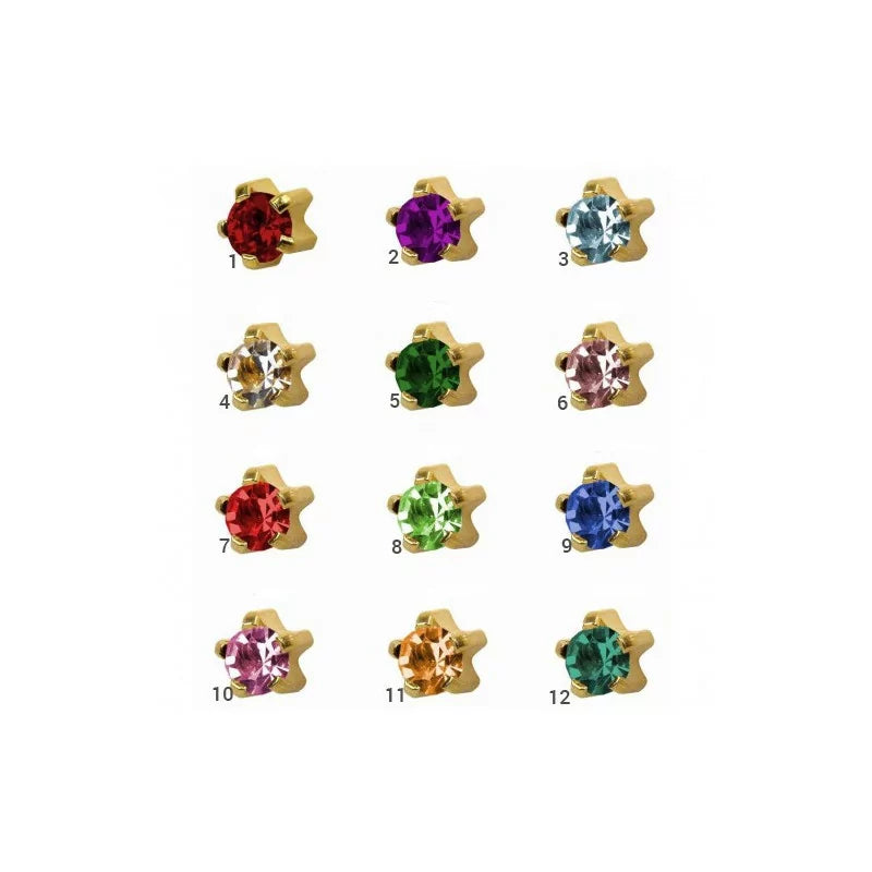 Caflon® Sterile Colorful Earring Clawset - BVShop