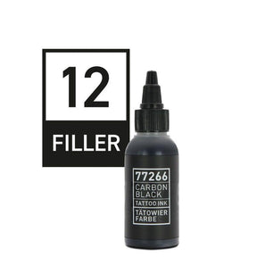 Carbon Black Tattoo Ink Filler 12 - BVShop