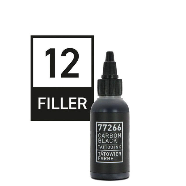 Carbon Black Tattoo Ink Filler 12 - BVShop
