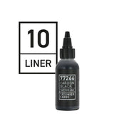 Carbon Black Tattoo Ink Liner 10 100ml - BVShop