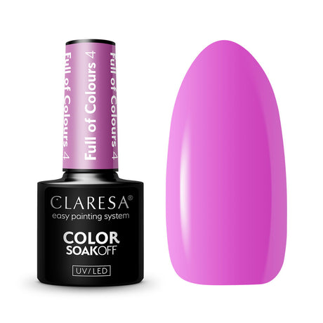 CLARESA Full of colours Hybrid Polish 4 -5g - BVShop