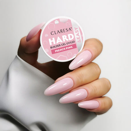CLARESA HARD&EASY BUILDER GEL FRENCH PINK 12g - BVShop
