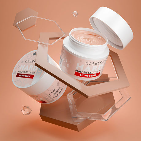 CLARESA HARD&EASY BUILDER GEL LIGHT BEIGE 12g - BVShop