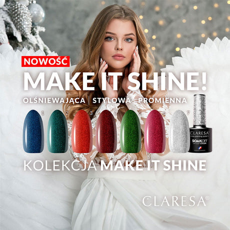 CLARESA Hybrid nail polish Make It Shine! 5 -5g - BVShop