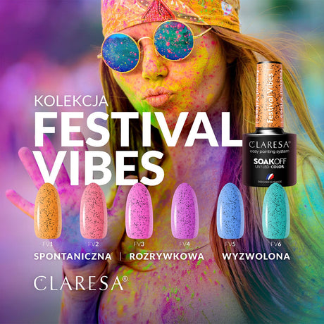 CLARESA Hybrid polish Festival Vibes 5 -5g - BVShop