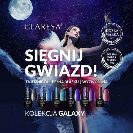 CLARESA Hybrid polish Galaxy Green 5g - BVShop