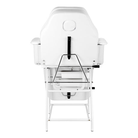 COSMETIC CHAIR 557A WITH CUVETTE WHITE - BVShop