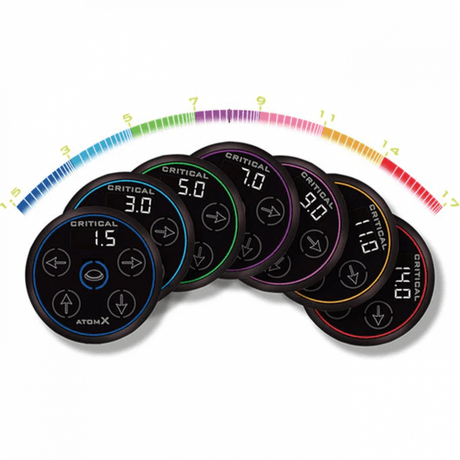 Critical Tattoo Power Supply Atom X Black - BVShop