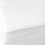 Disposable treatment scarves 20 pcs. 70×40 cm white hearts - BVShop