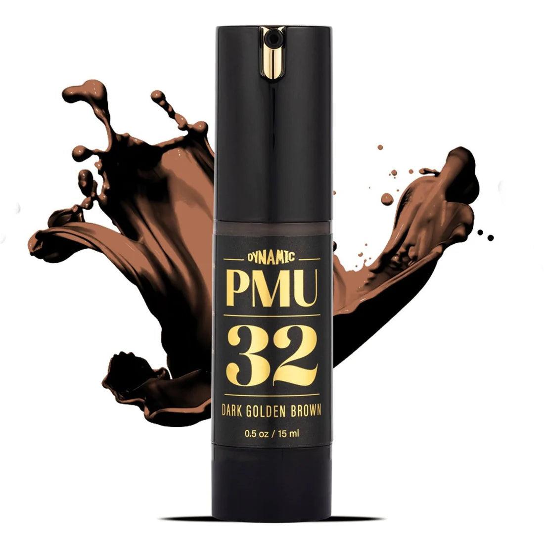 Dynamic PMU Pigment Dark Golden Brown 32 15ml - BVShop