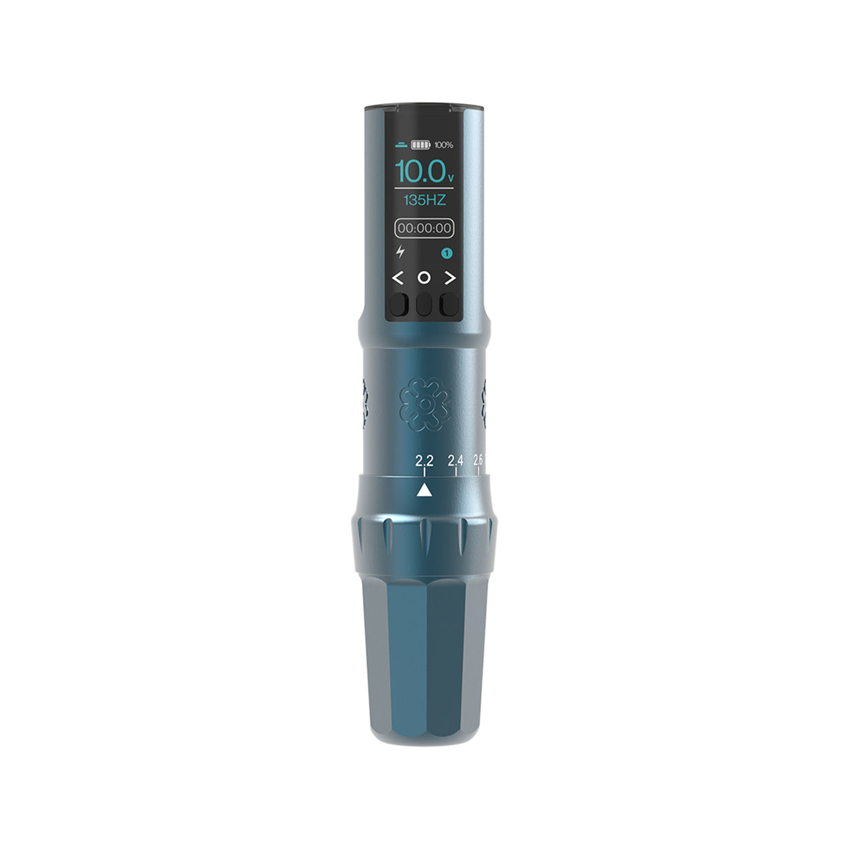 Microbeau E.L.B adjustable stroke PMU machine in Cascade Blue