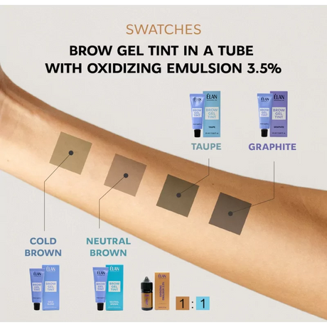 Elan Brow Gel Tint Neutral Brown 20ml - BVShop