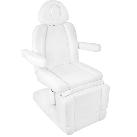Electric cosmetic chair azzurro 708a 4 strong. white heated - BVShop