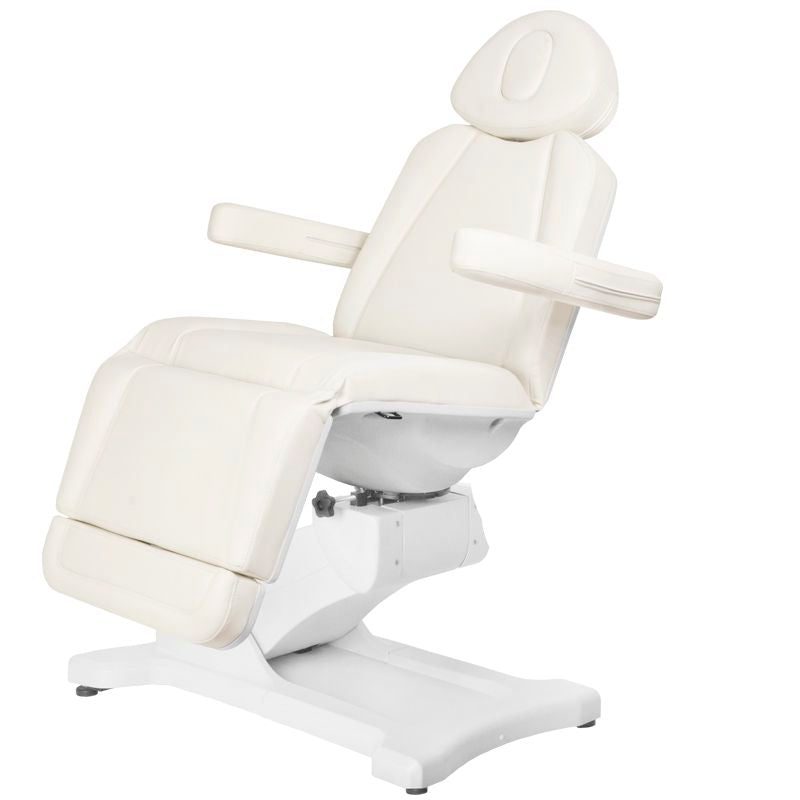 Electric cosmetic chair azzurro 869a rotary 4 engine white - BVShop