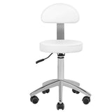 Electric cosmetic chair lux 273b + stool 304 white - BVShop