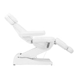 Electric cosmetic chair SILLON Luxury 3 motors white - BVShop