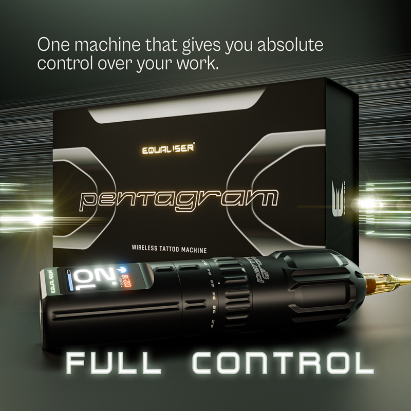 Equaliser Pentagram Wireless Tattoo Machine - BVShop