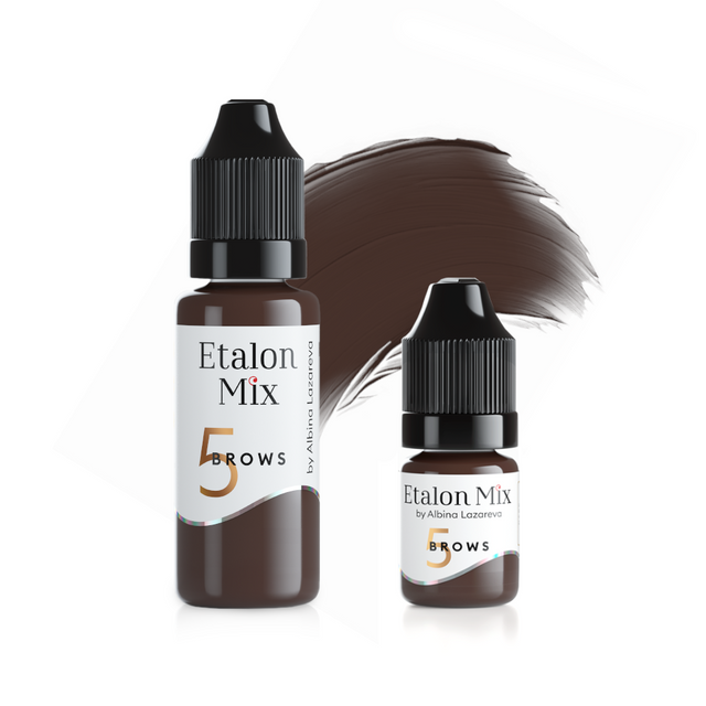 Etalon Mix Hybrid Line No.5 Dark Chocolate Pigment 5ml/15ml - BVShop