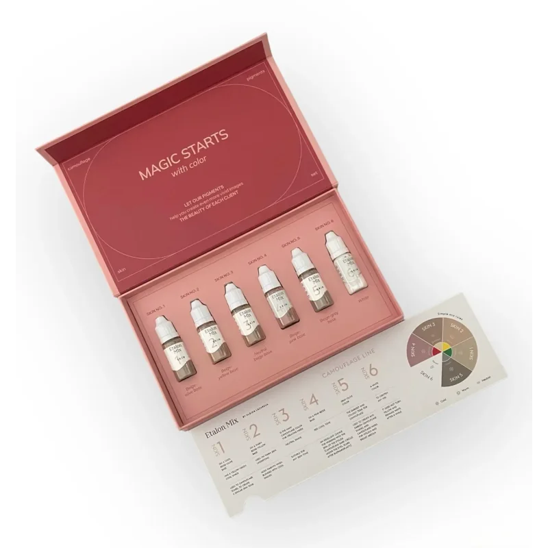 Etalon Mix Camouflage Skin Pigment Set 6x5ml - BVShop