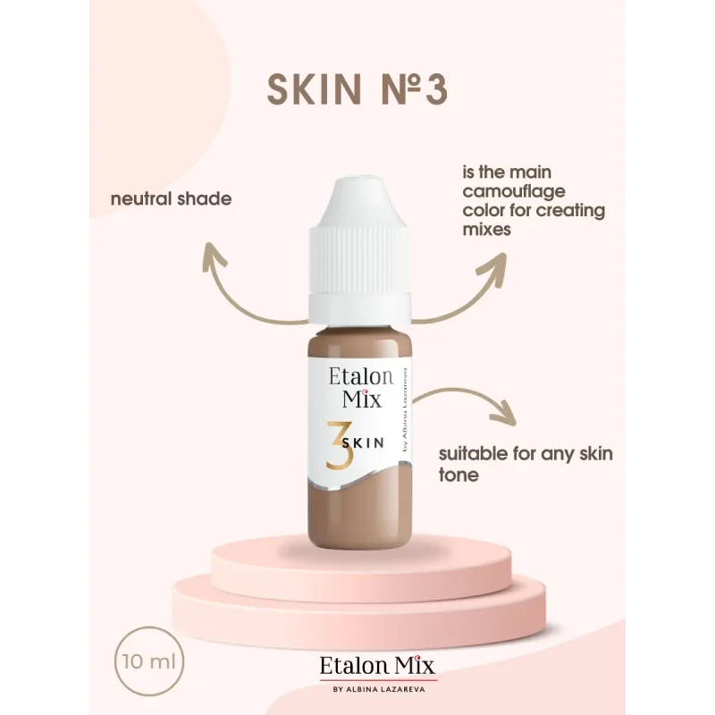 Etalon Mix Camouflage Skin Pigment Set 6x5ml - BVShop