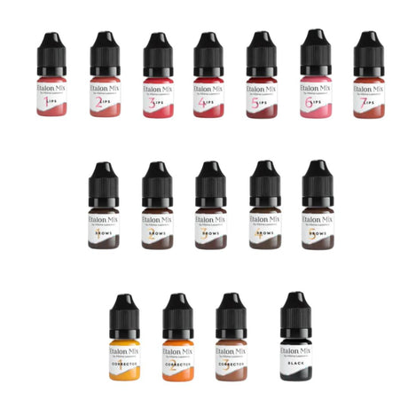 Etalon Mix Big Pigment Set By Albina Lazareva 16x5ml - BVShop