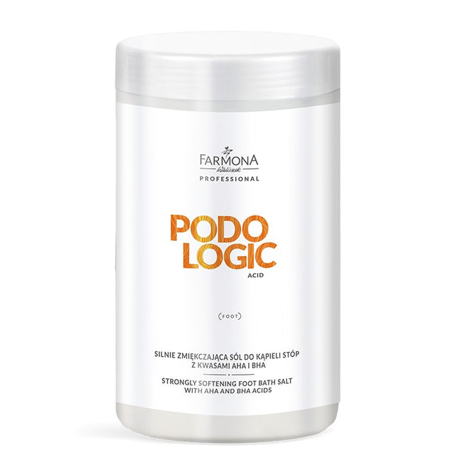 Farmona podologic acid strongly softening foot bath salt with aha and bha acids 1500g - BVShop