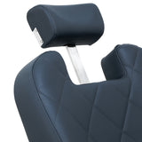 Gabbiano barber chair Bruno with black frame Graphite - BVShop