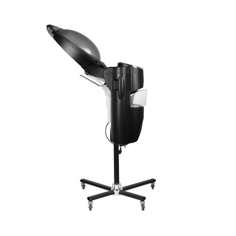 Gabbiano black standing hairdressing sauna with active ozone - BVShop