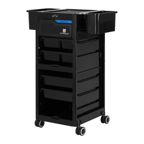 Gabbiano hairdresser's helper with UV sterilizer 68UV black - BVShop