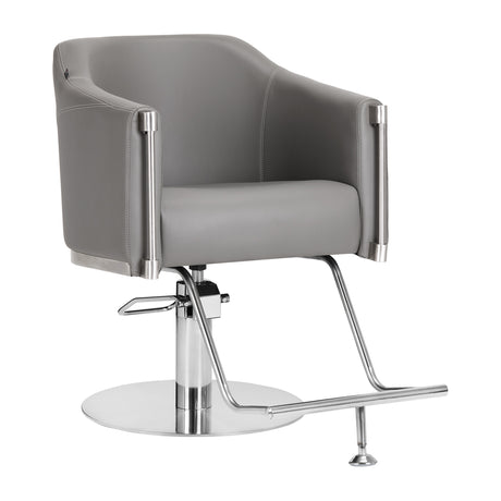 Gabbiano hairdressing chair Burgos grey - BVShop