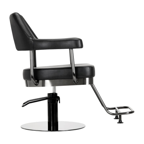 Gabbiano hairdressing chair Granda black - BVShop