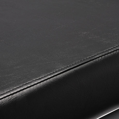 Gabbiano hairdressing chair Porto gray black - BVShop