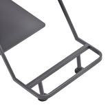 Gabbiano hairdressing chair Porto gray white - BVShop