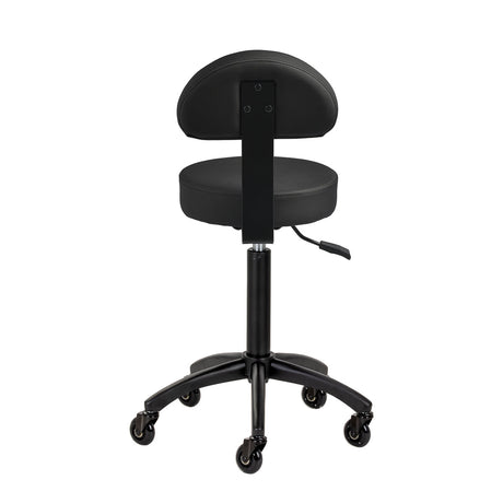 Gabbiano hairdressing stool D026 black - BVShop