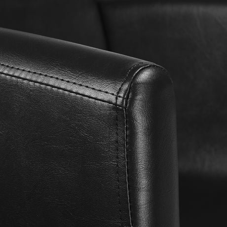 Gabbiano Mataro hairdressing chair black - BVShop