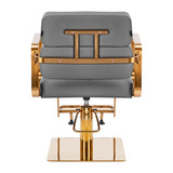 Gabbiano Porto-GM hairdressing chair gray - BVShop