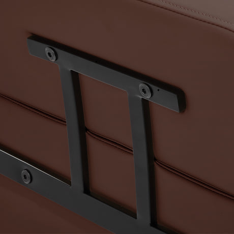 Gabbiano Porto hairdressing chair black chocolate - BVShop