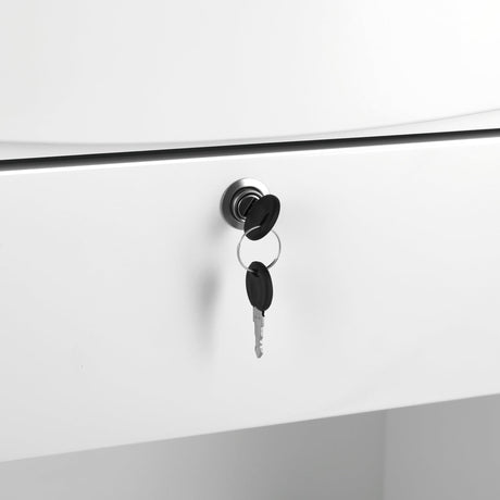 Gabbiano Reception Desk G26W White - BVShop