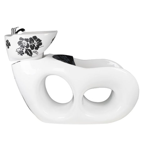 Gabbiano white mallow hairdressing wash unit - BVShop