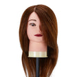 Gabbiano WZ1 hairdressing training head, natural hair, color 4#, length 16" - BVShop