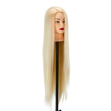 Gabbiano WZ2 hairdressing training head, synthetic hair, color 613#, length 24" - BVShop